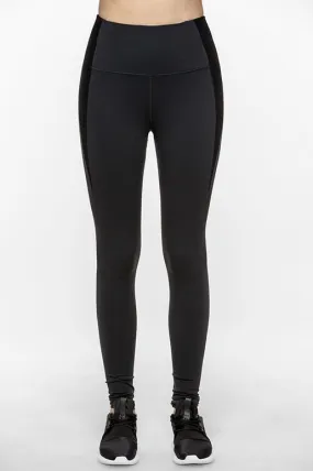 Accordion High Waisted Leggings --> High Waisted Leggings with Accordion Detail