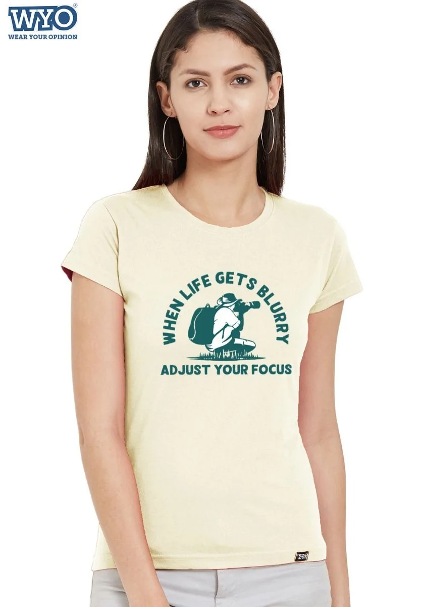 Adjust Your Focus Women's T-shirt