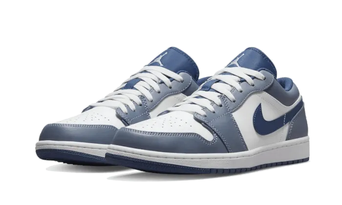 Air Jordan 1 Low Steel Blue - Shop Now