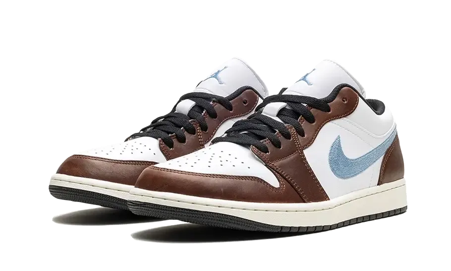 Air Jordan 1 Retro Low Brown Blue Grey -> Air Jordan 1 Low Brown Blue Grey