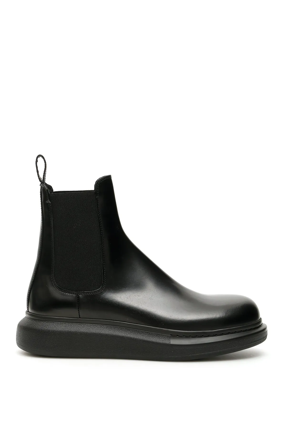 Alexander McQueen black hybrid Chelsea boots 586198 WHX52