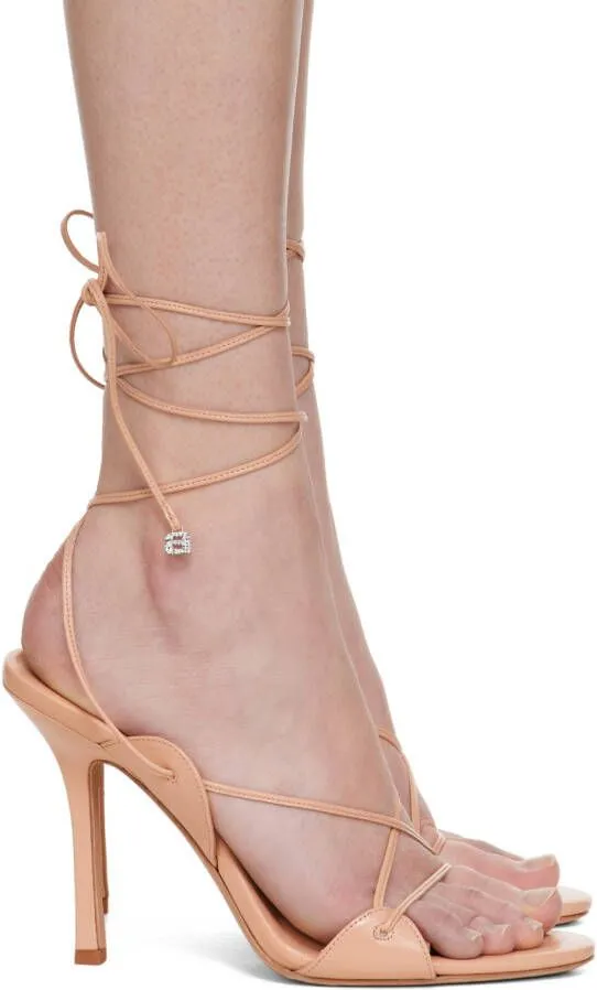 Alexander Wang Dahlia 105 Beige Heeled Sandals