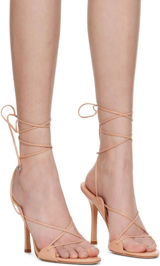 Alexander Wang Dahlia 105 Beige Heeled Sandals