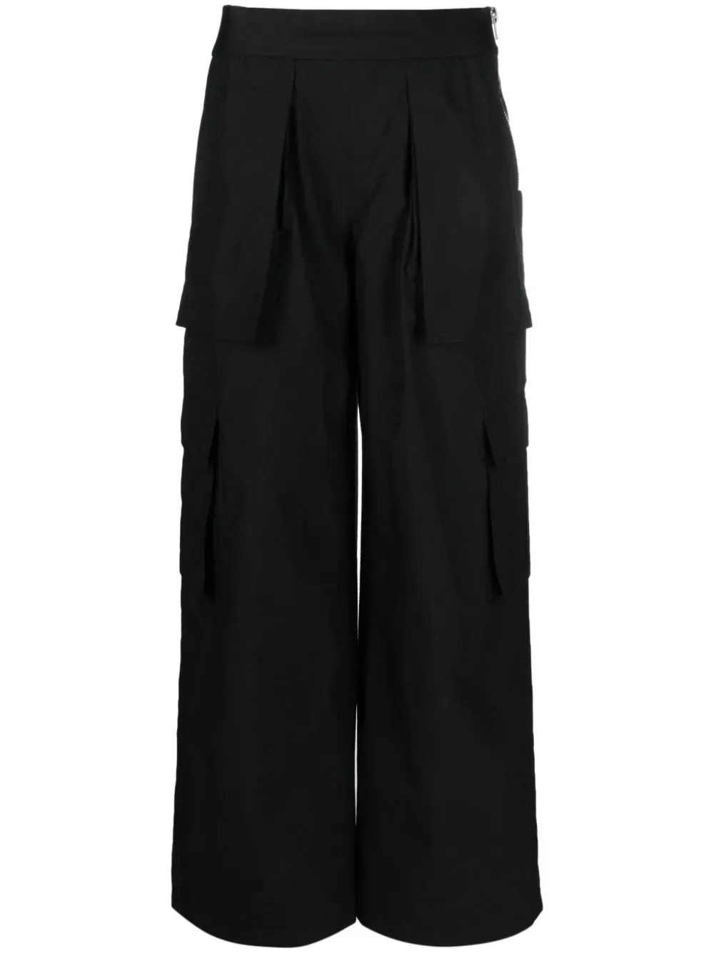 ALEXANDER WANG Women Logo Elastic Cargo Pants