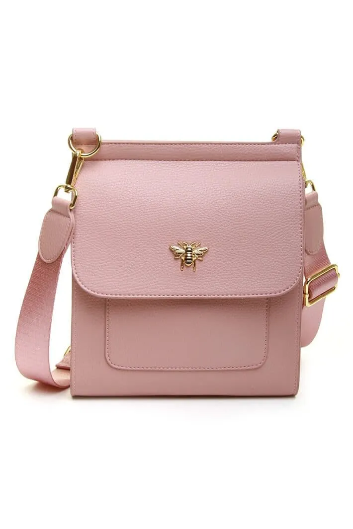 Alice Wheeler Bloomsbury Crossbody Bag Pink