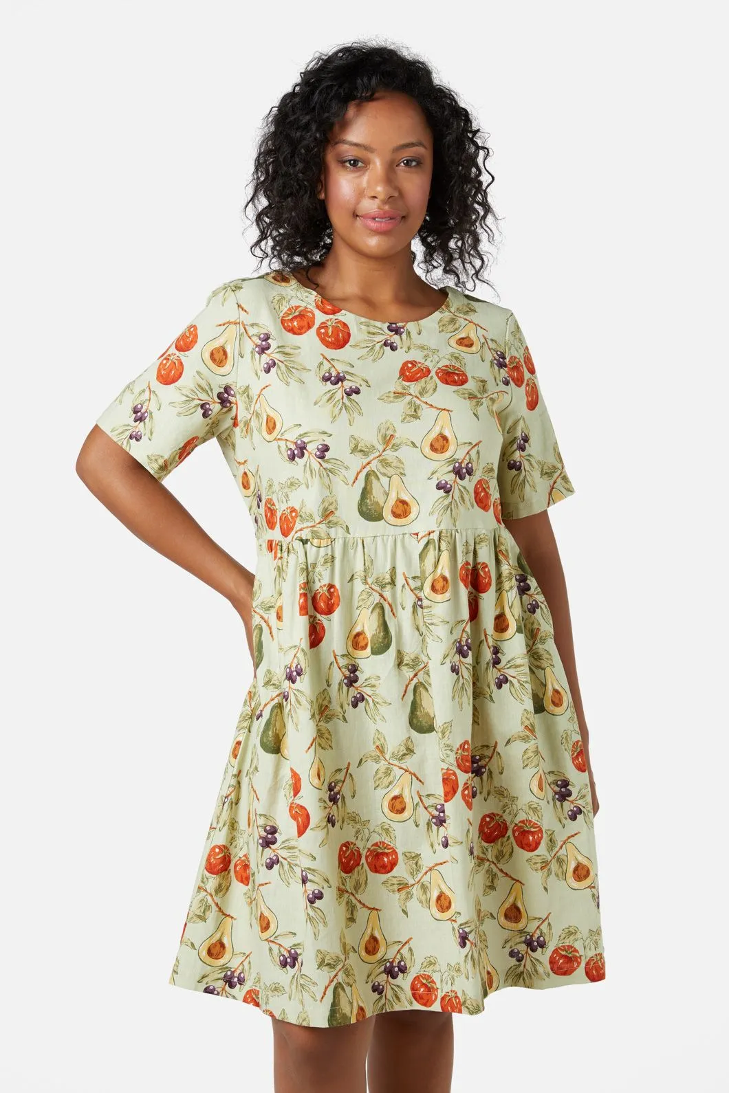 Autumn Harvest Cotton Dress