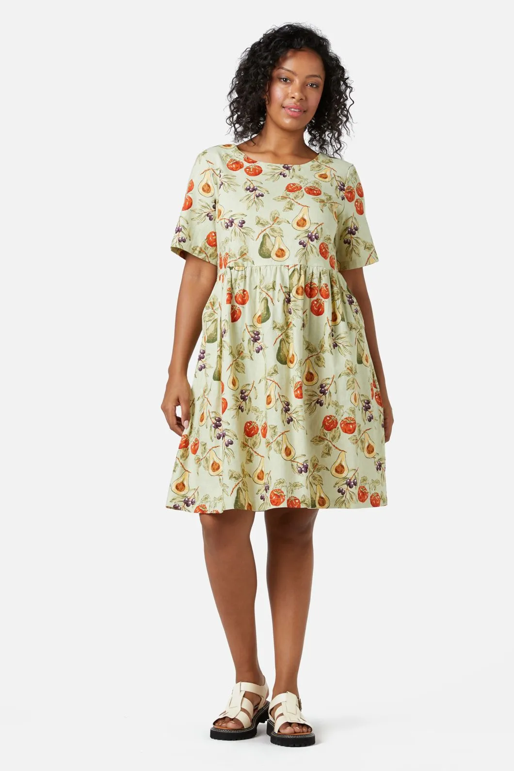 Autumn Harvest Cotton Dress