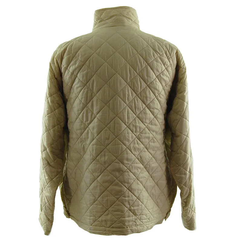 XL Barbour Cream Quilted Coat