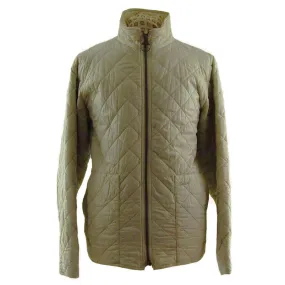 XL Barbour Cream Quilted Coat