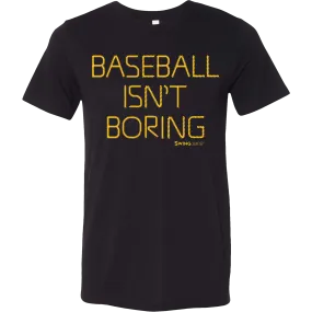 Baseball Offical T-Shirt Unisex Black Boring - SHOP NOW