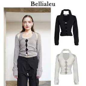 BELLIALEU Street Style Cardigans