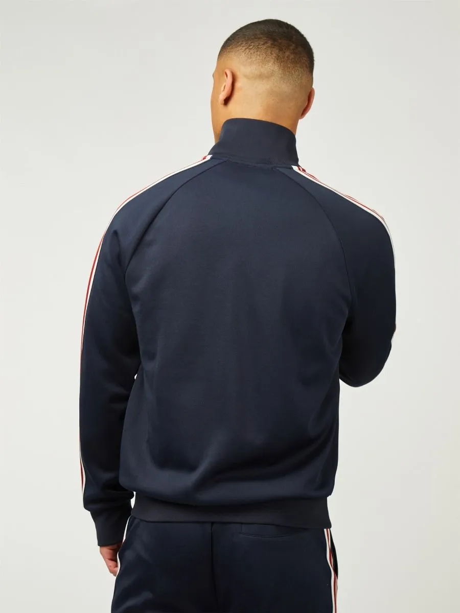 Dark Navy Ben Sherman House Tape Track Jacket