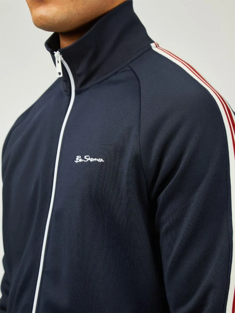 Dark Navy Ben Sherman House Tape Track Jacket