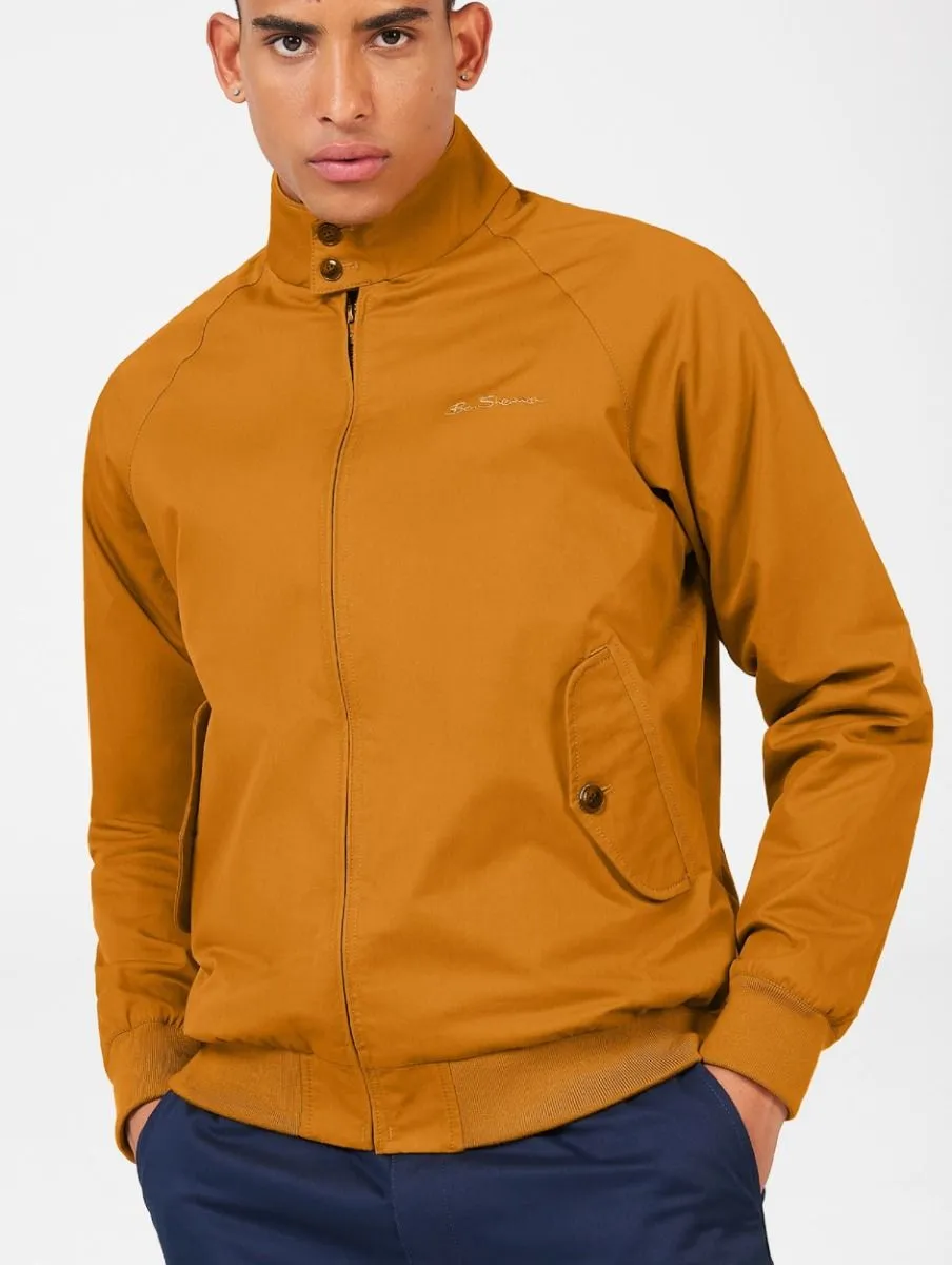 Mustard Ben Sherman Casual Harrington Jacket