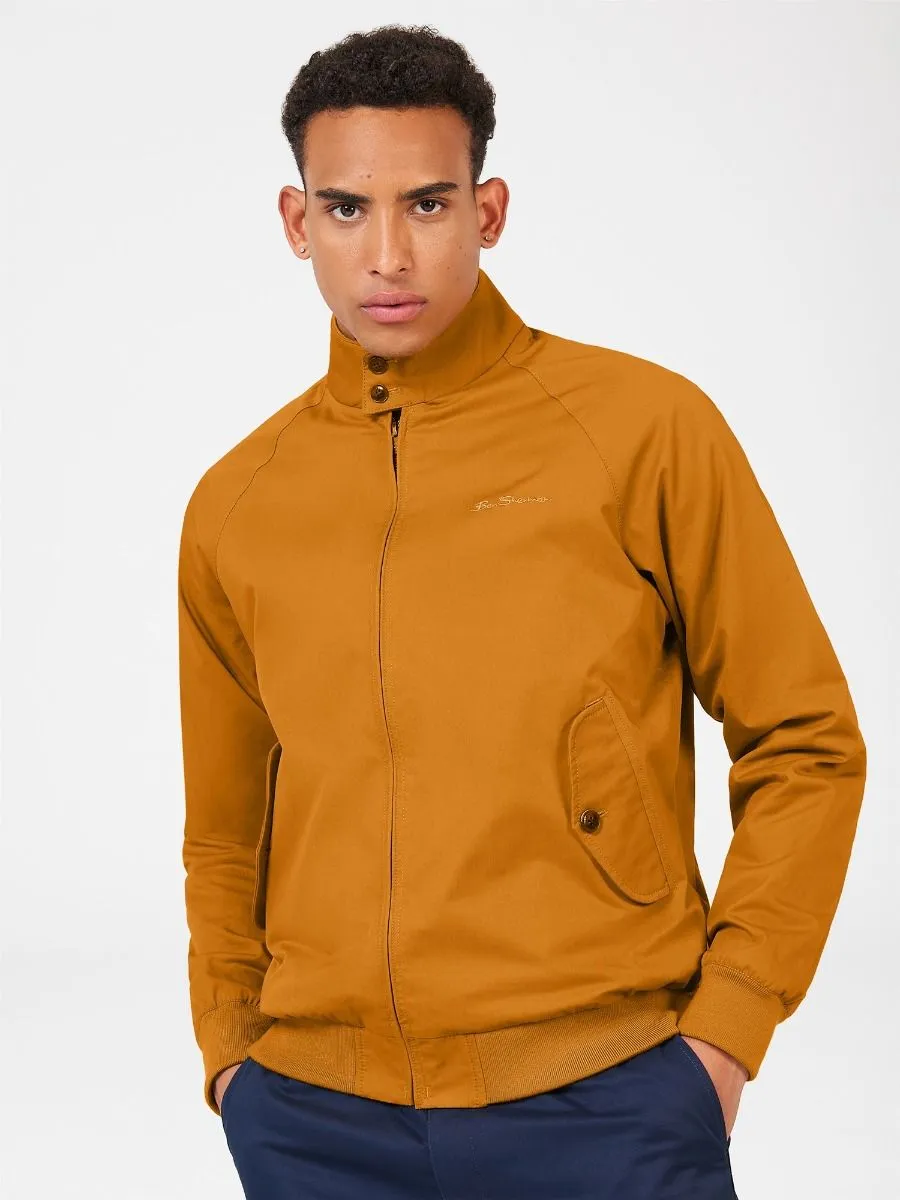 Mustard Ben Sherman Casual Harrington Jacket