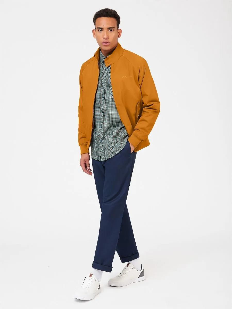 Mustard Ben Sherman Casual Harrington Jacket