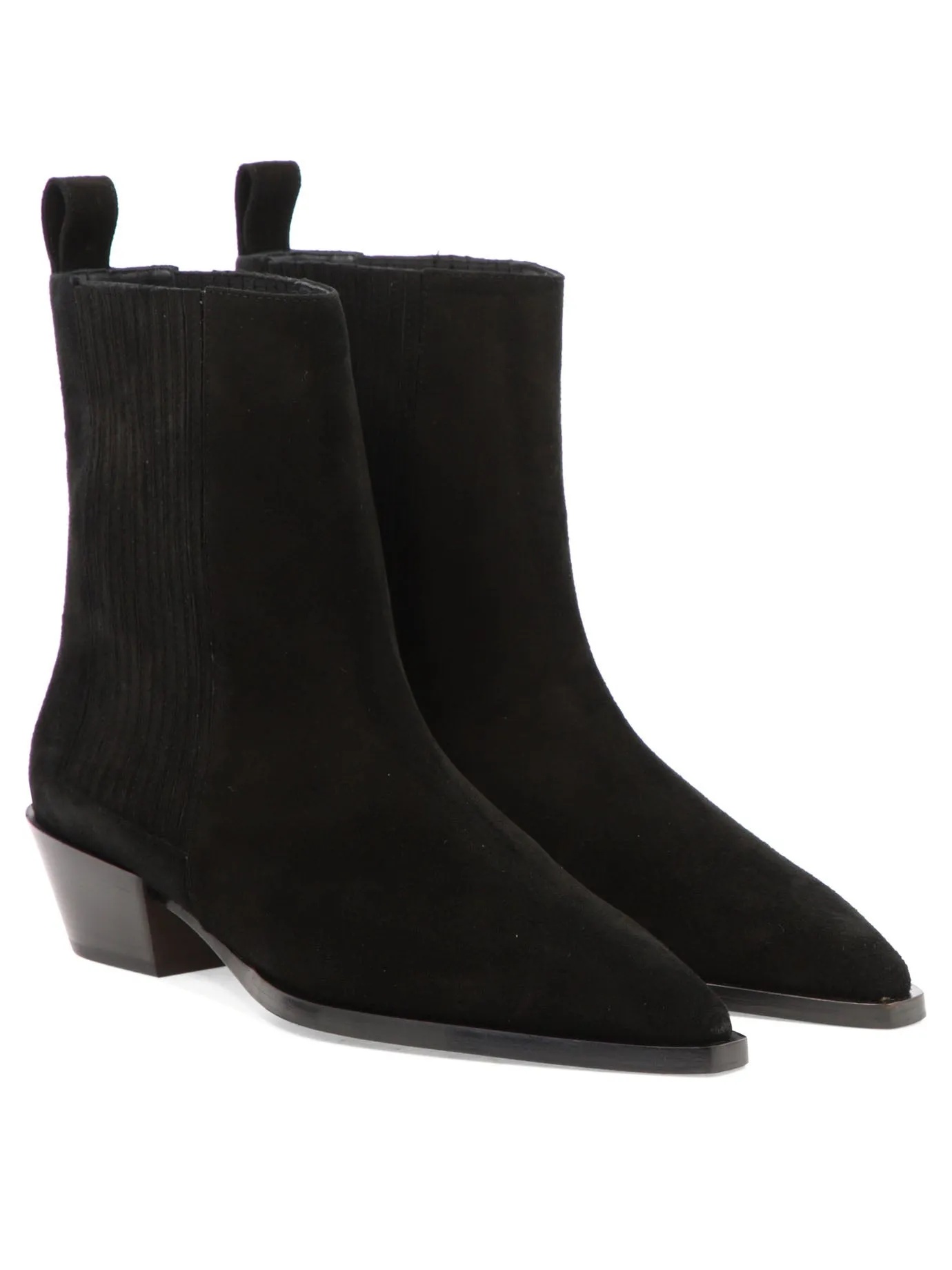 Black Ankle Boots Named Belinda