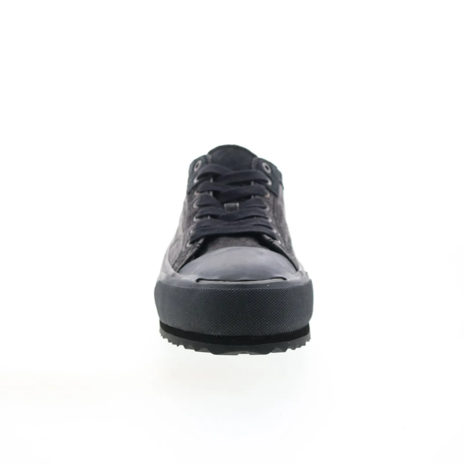 Black Diesel S-Principia Low Canvas Lace Up Lifestyle Sneakers