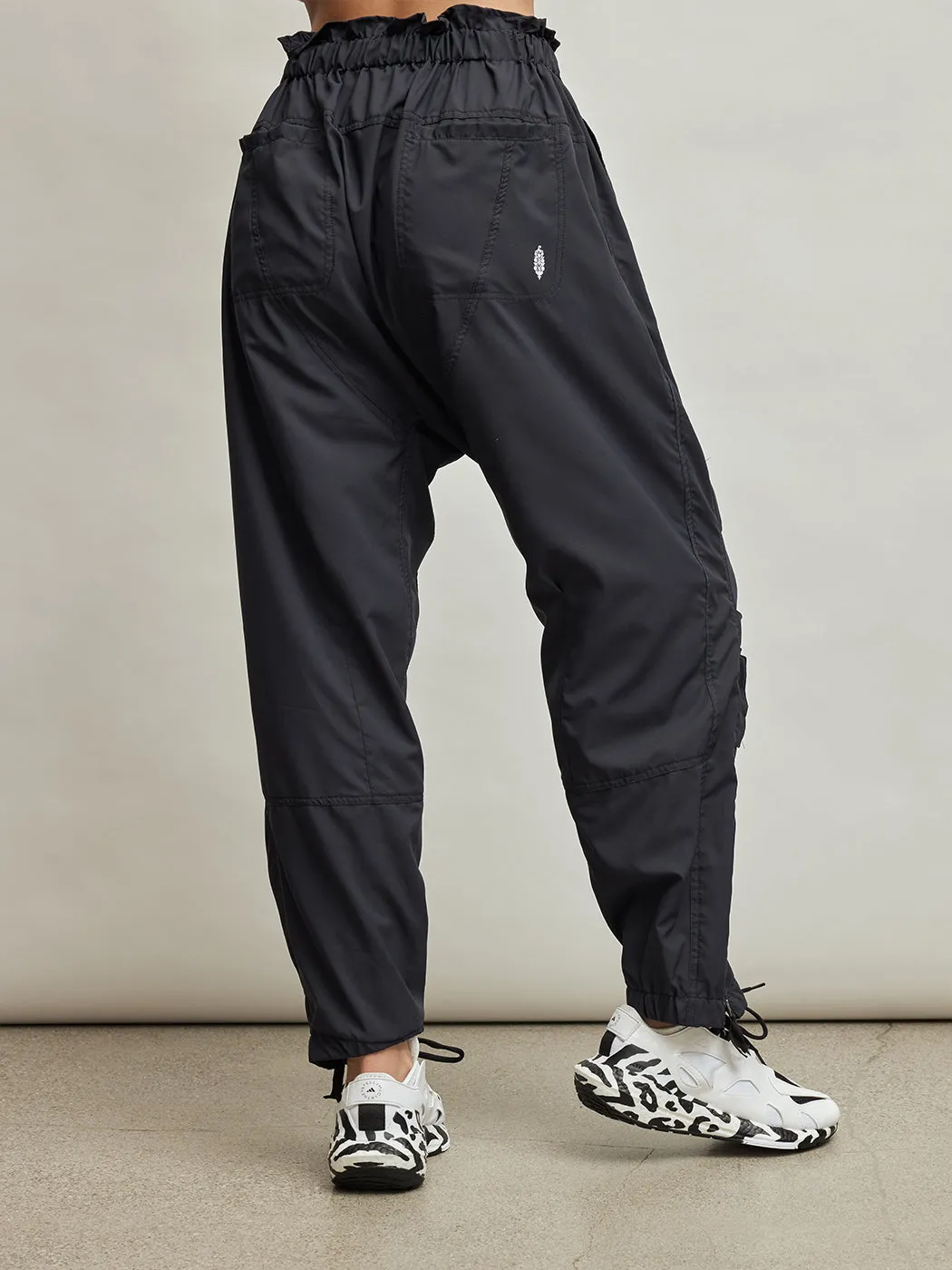 Black Spring Trek Pants