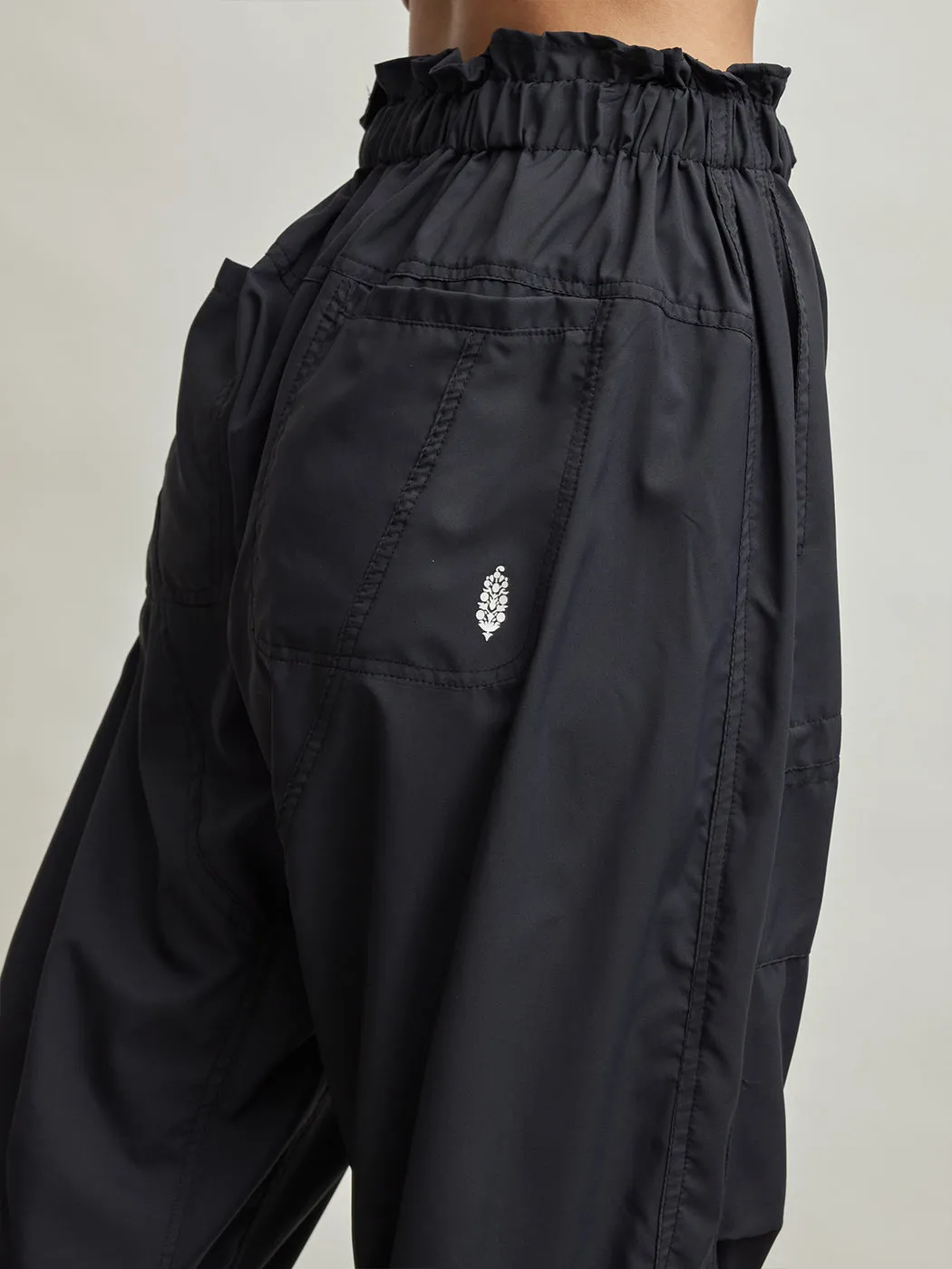 Black Spring Trek Pants