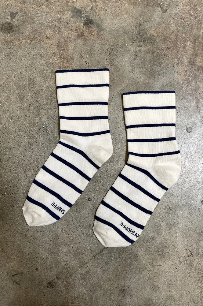 Bon Shoppe Breton Stripe Socks