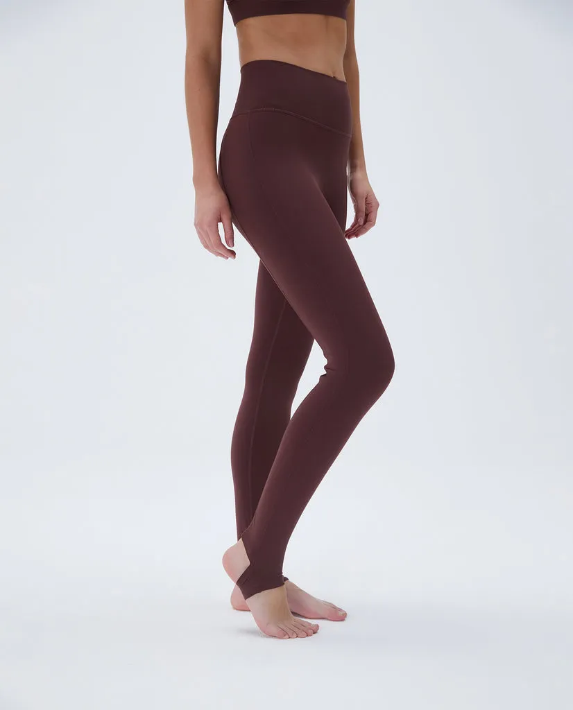 Burgundy Stirrup Leggings - Top Choice