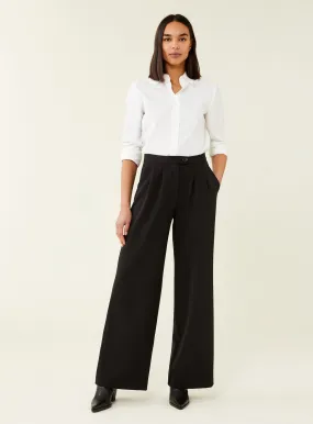 Buy FINERY Jeanne Black Trousers 18 Tu