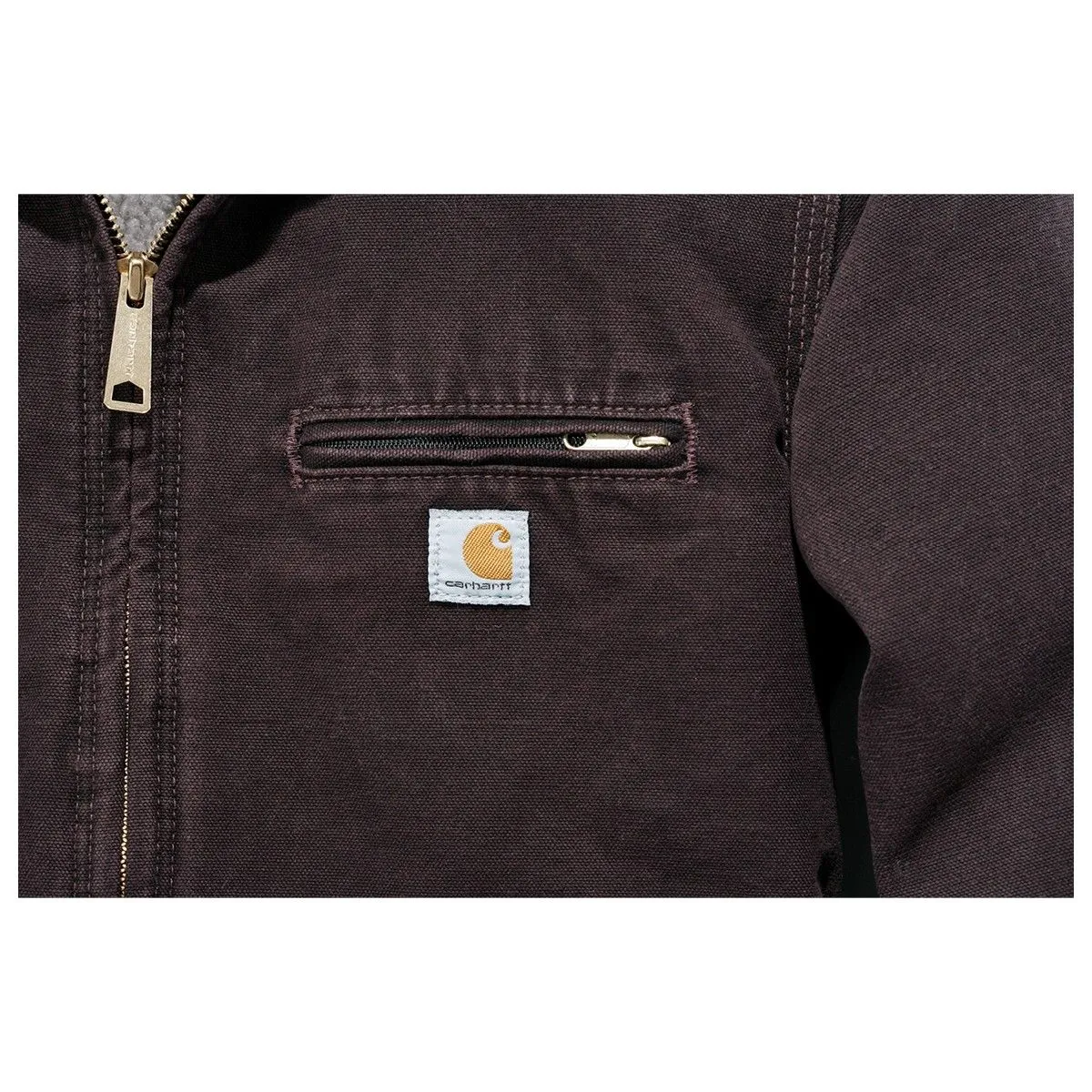 Carhartt Sandstone Sierra Jacket - Deep Wine