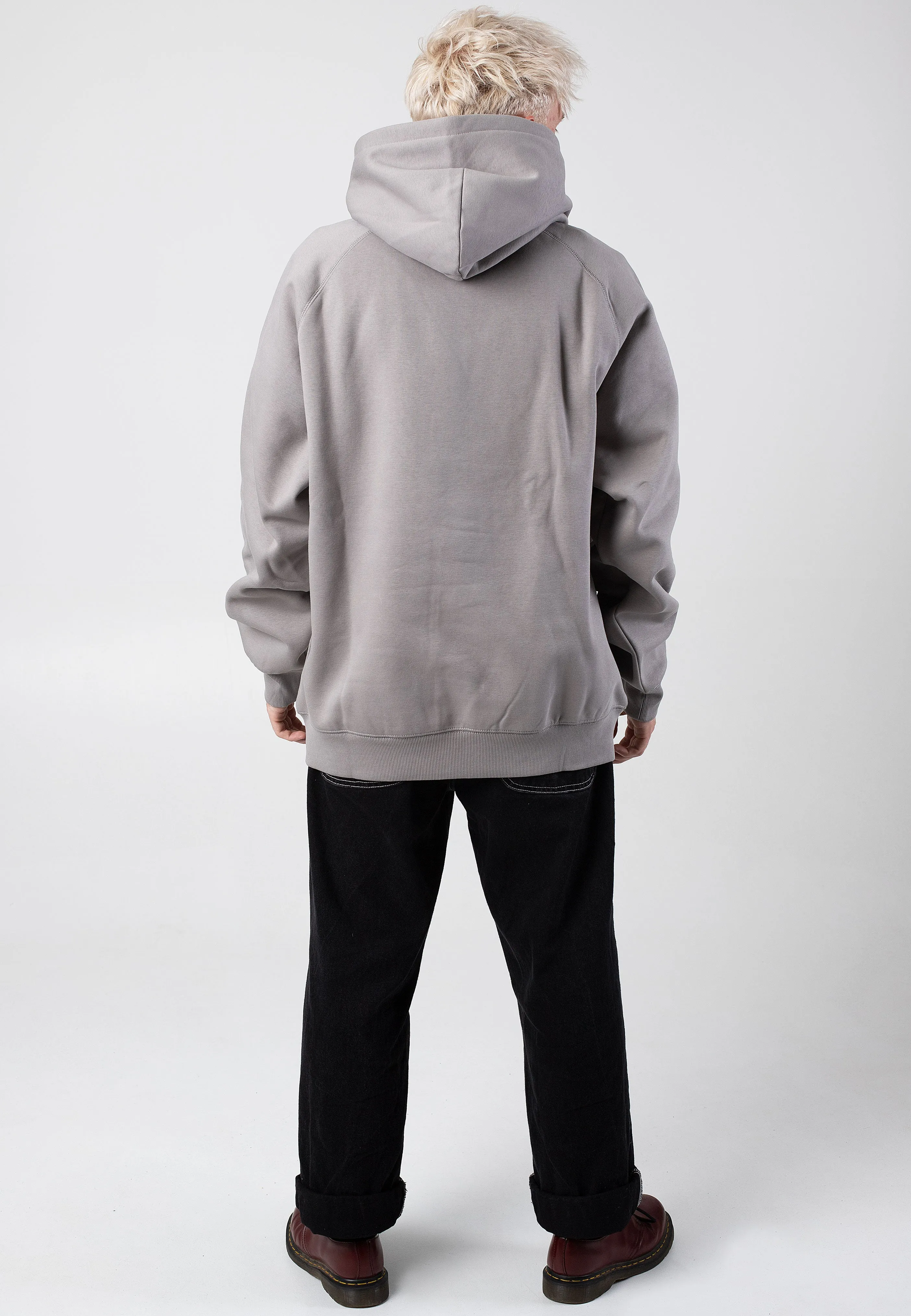 Carhartt WIP Hooded Yute Misty Grey Hoodie - Shop Now