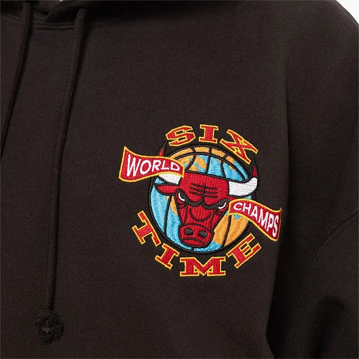 Chicago Bulls 6-Time Hoodie - Shop Hoodies & Crews at Stirling Sports