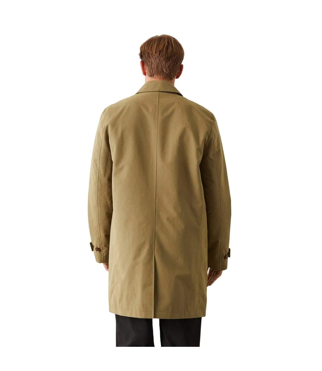 Classic Trench Coat for Men - Khaki Burton