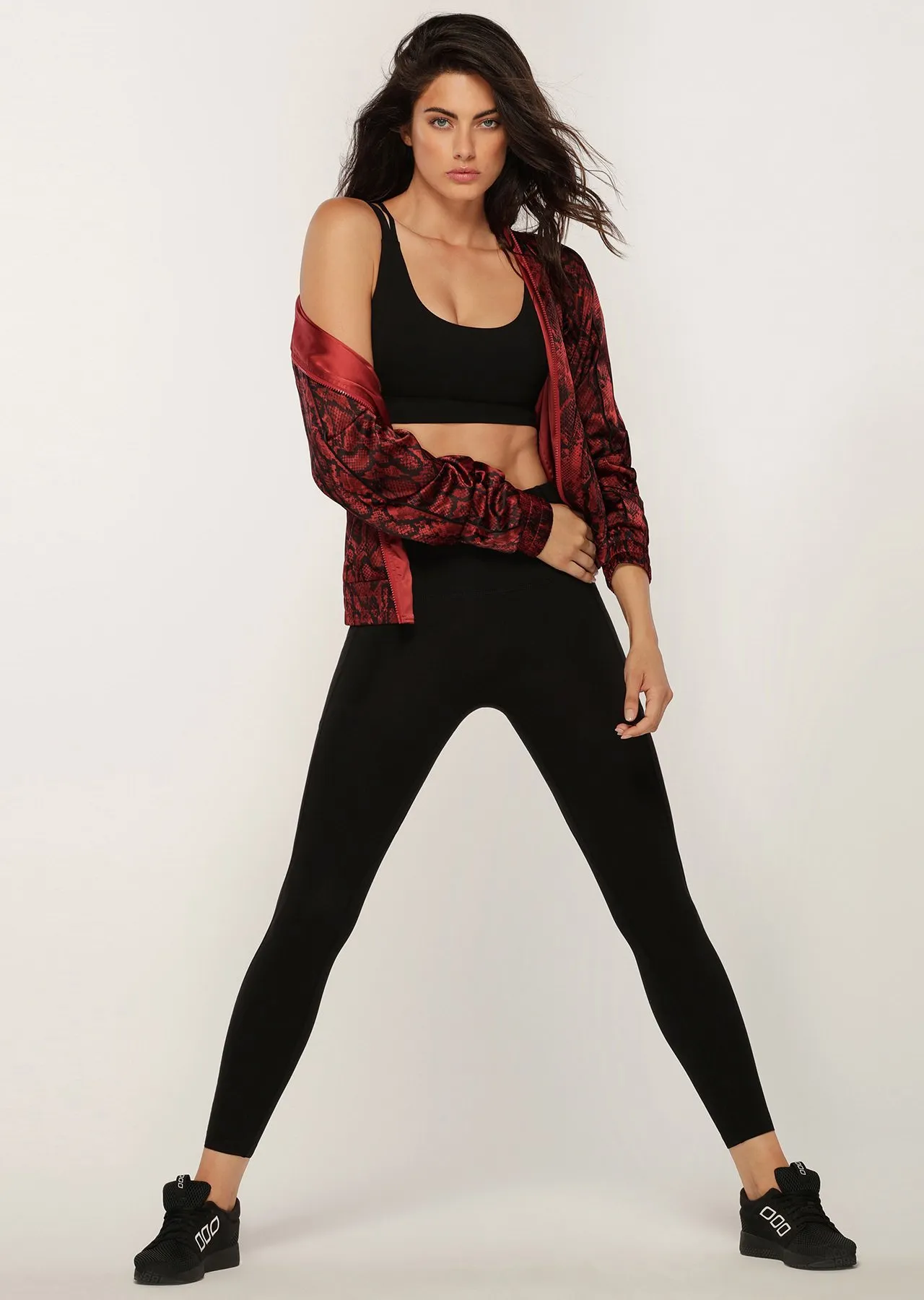 Cobra Bomber Jacket | Cobra Print | Lorna Jane Australia