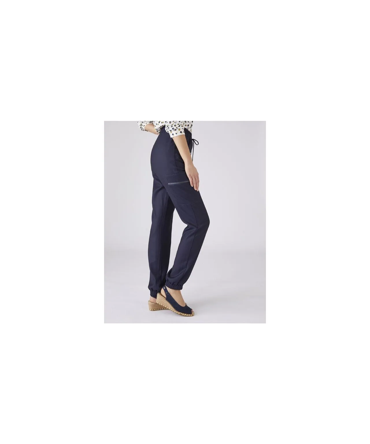 Comfort Stretch Crepe Trousers