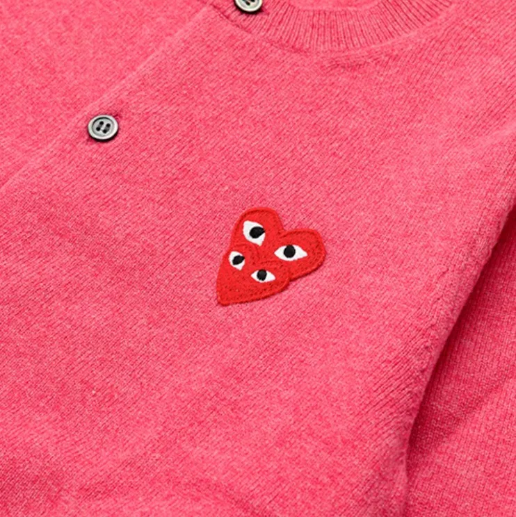 Street Style Cotton Logo Cardigans by COMME des GARCONS