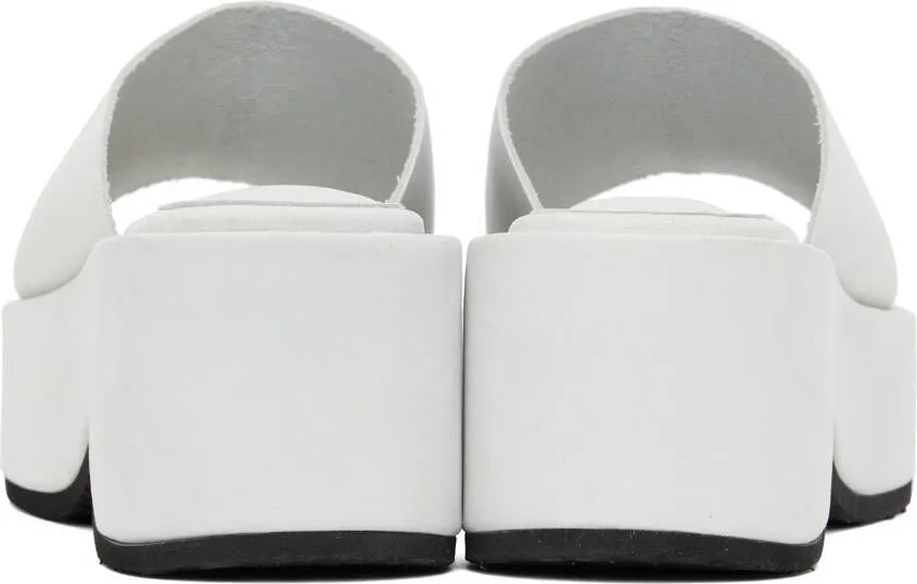 COMME SE-A SSENSE Exclusive Grey Joy Sandals