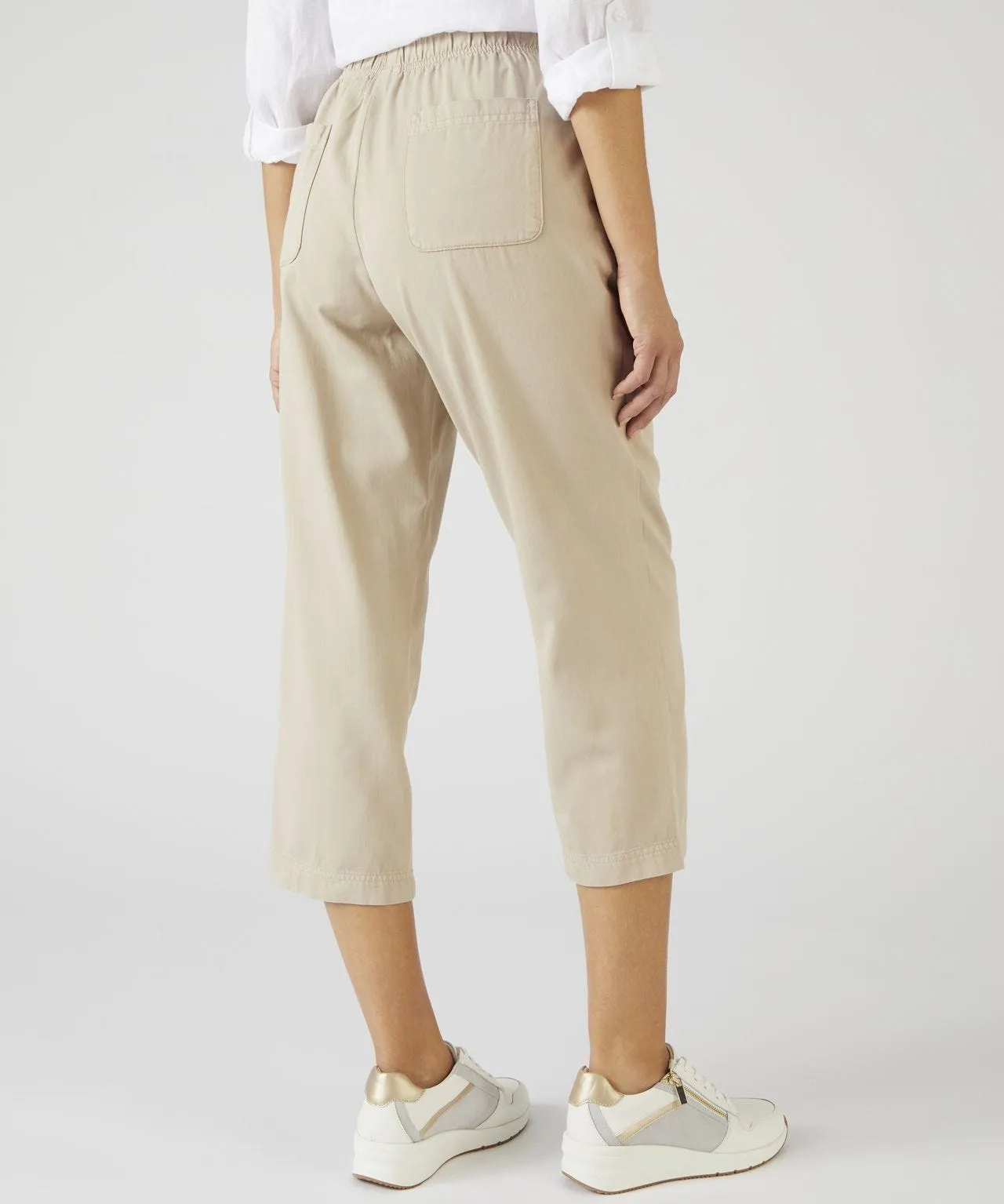 Cotton Crop Pants