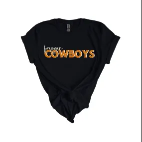 Cowboys Print T-Shirt