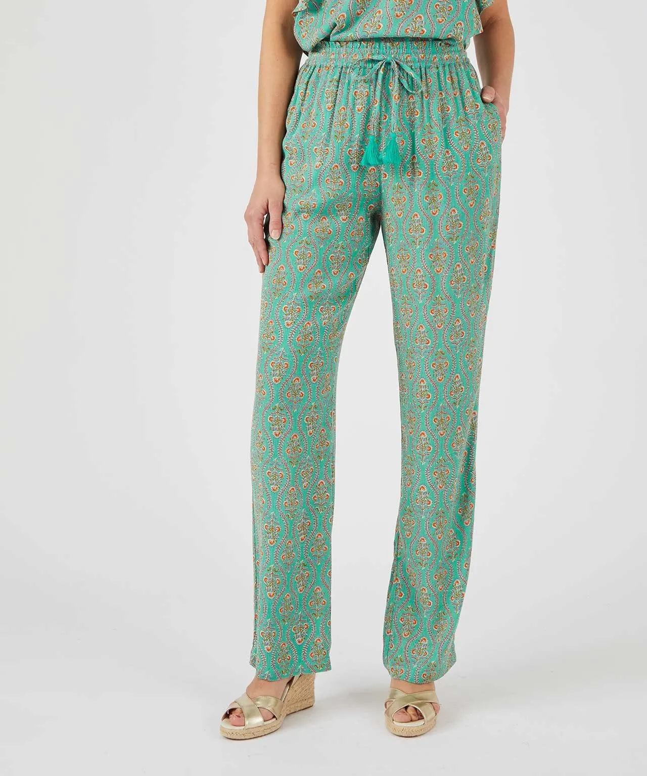 Crinkle Trousers