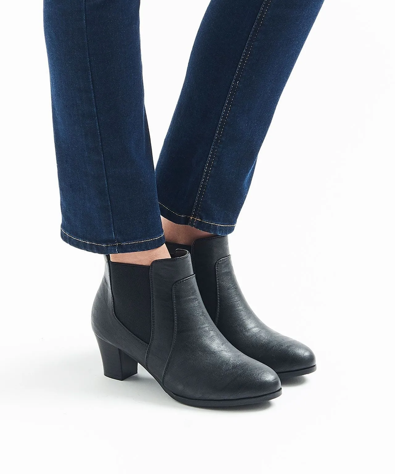 Heeled Ankle Boots Cushion-walk