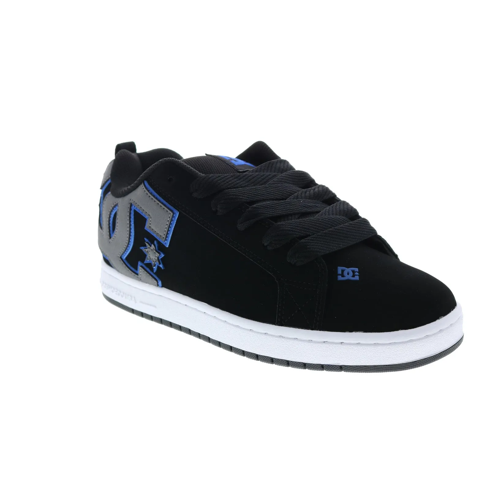 DC Court Graffik Skate Inspired Sneakers - Black - Men's Shoes