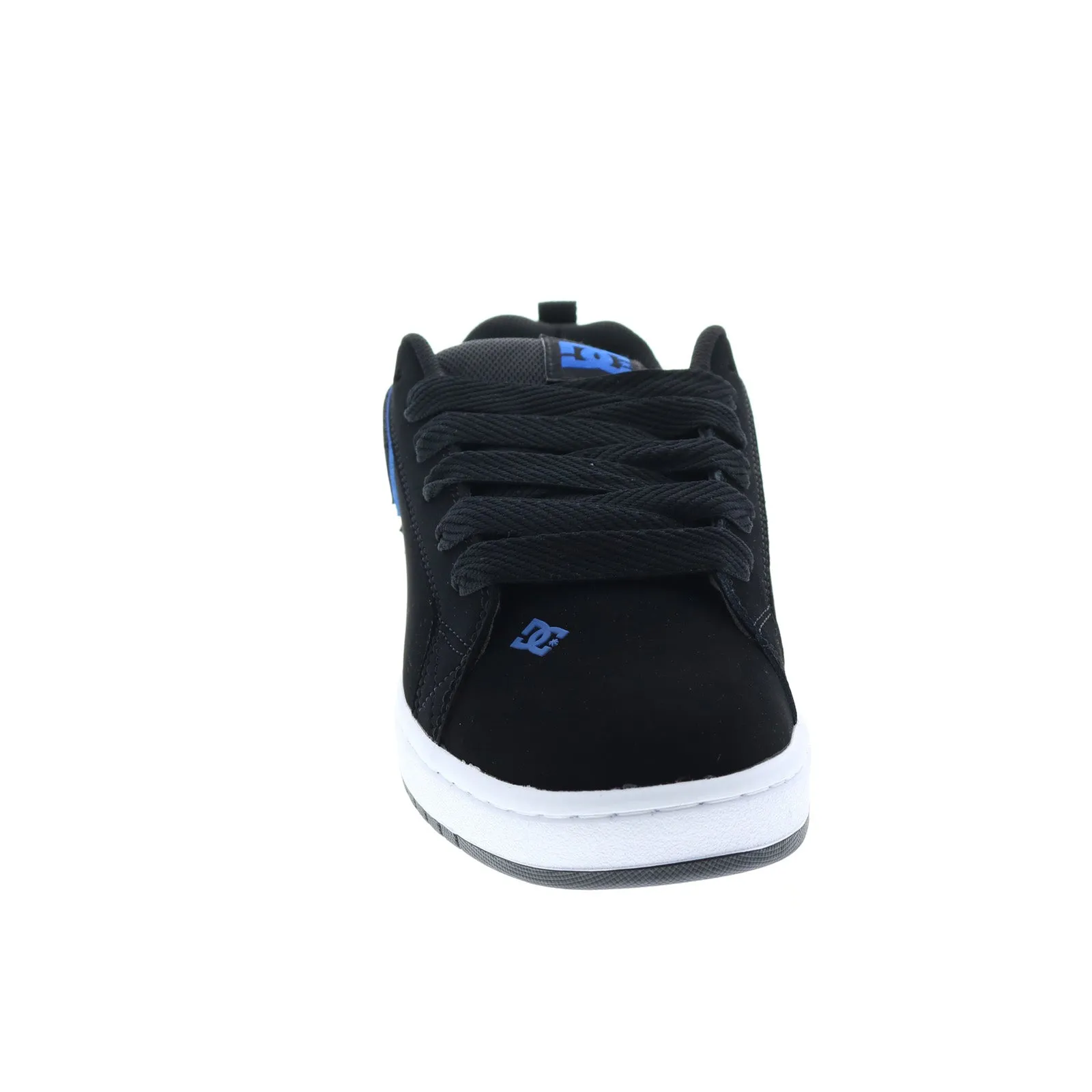 DC Court Graffik Skate Inspired Sneakers - Black - Men's Shoes