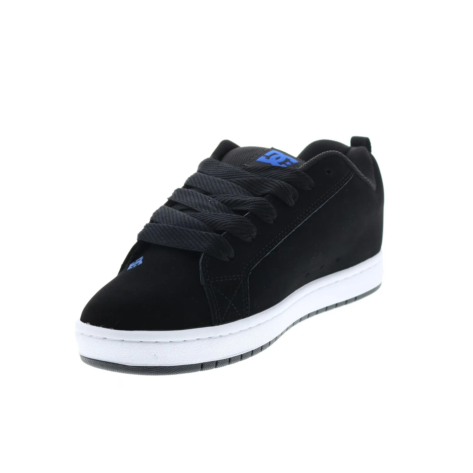 DC Court Graffik Skate Inspired Sneakers - Black - Men's Shoes