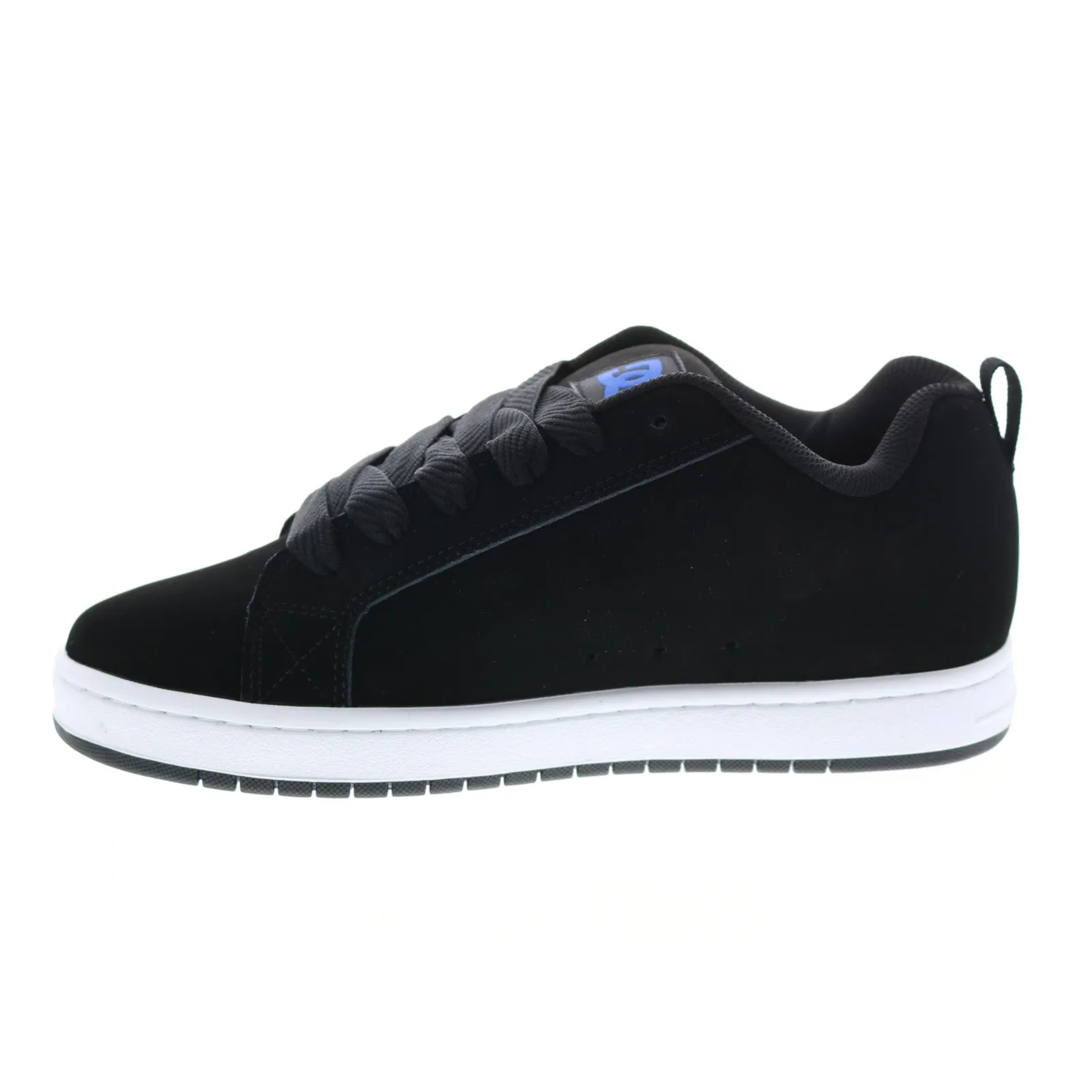 DC Court Graffik Skate Inspired Sneakers - Black - Men's Shoes