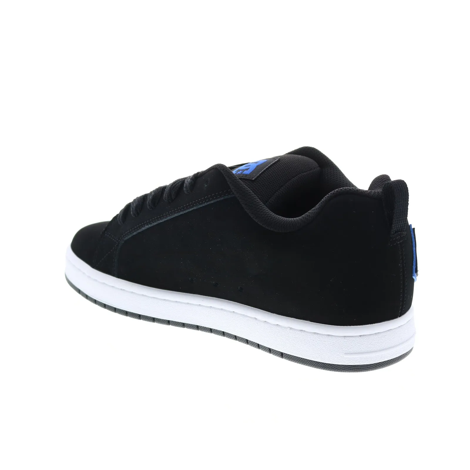 DC Court Graffik Skate Inspired Sneakers - Black - Men's Shoes