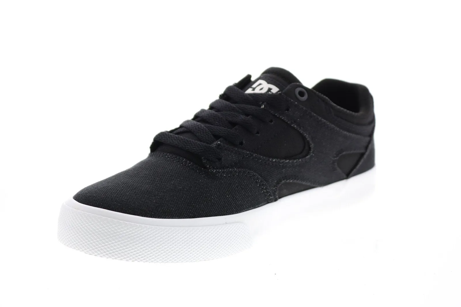 DC Men's Black Canvas Skate Sneakers Shoes