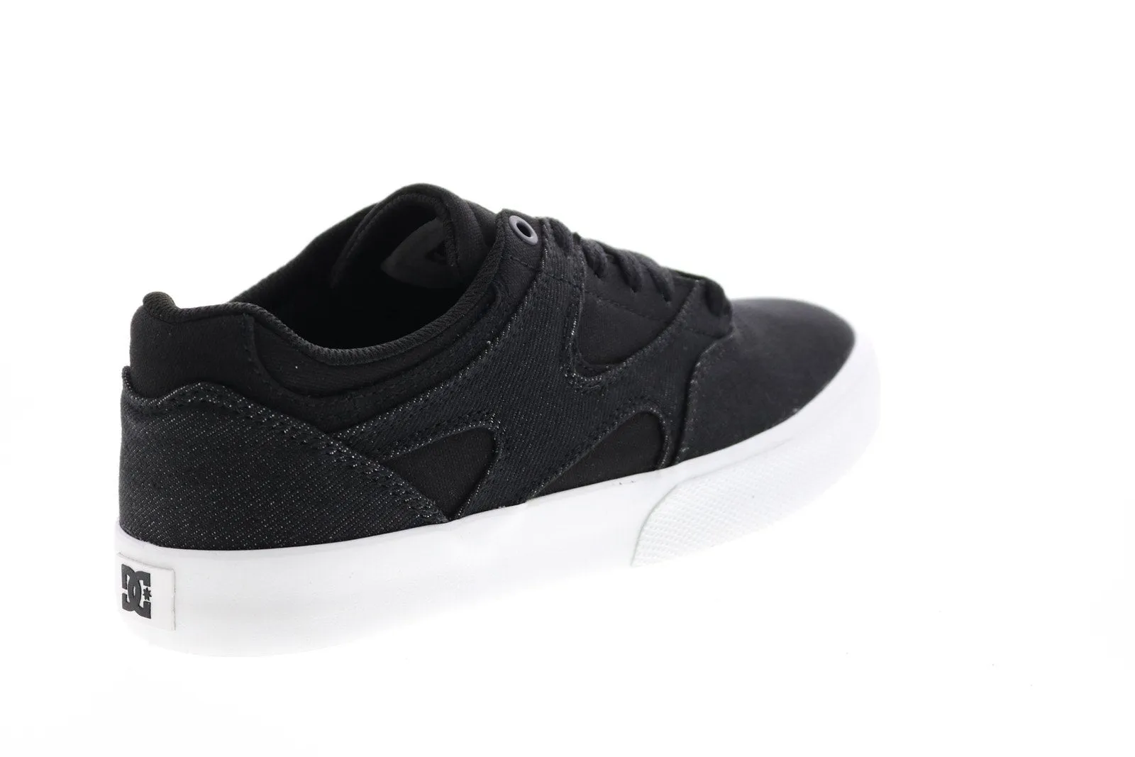 DC Men's Black Canvas Skate Sneakers Shoes