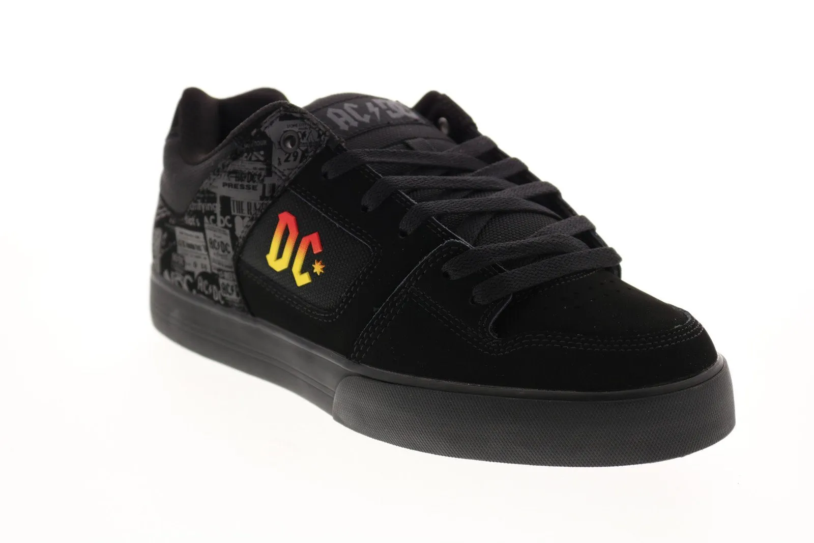 DC Pure x ACDC ADYS400065 Men's Black Collaboration & Limited Sneakers Shoes: Search Engine Optimized Result