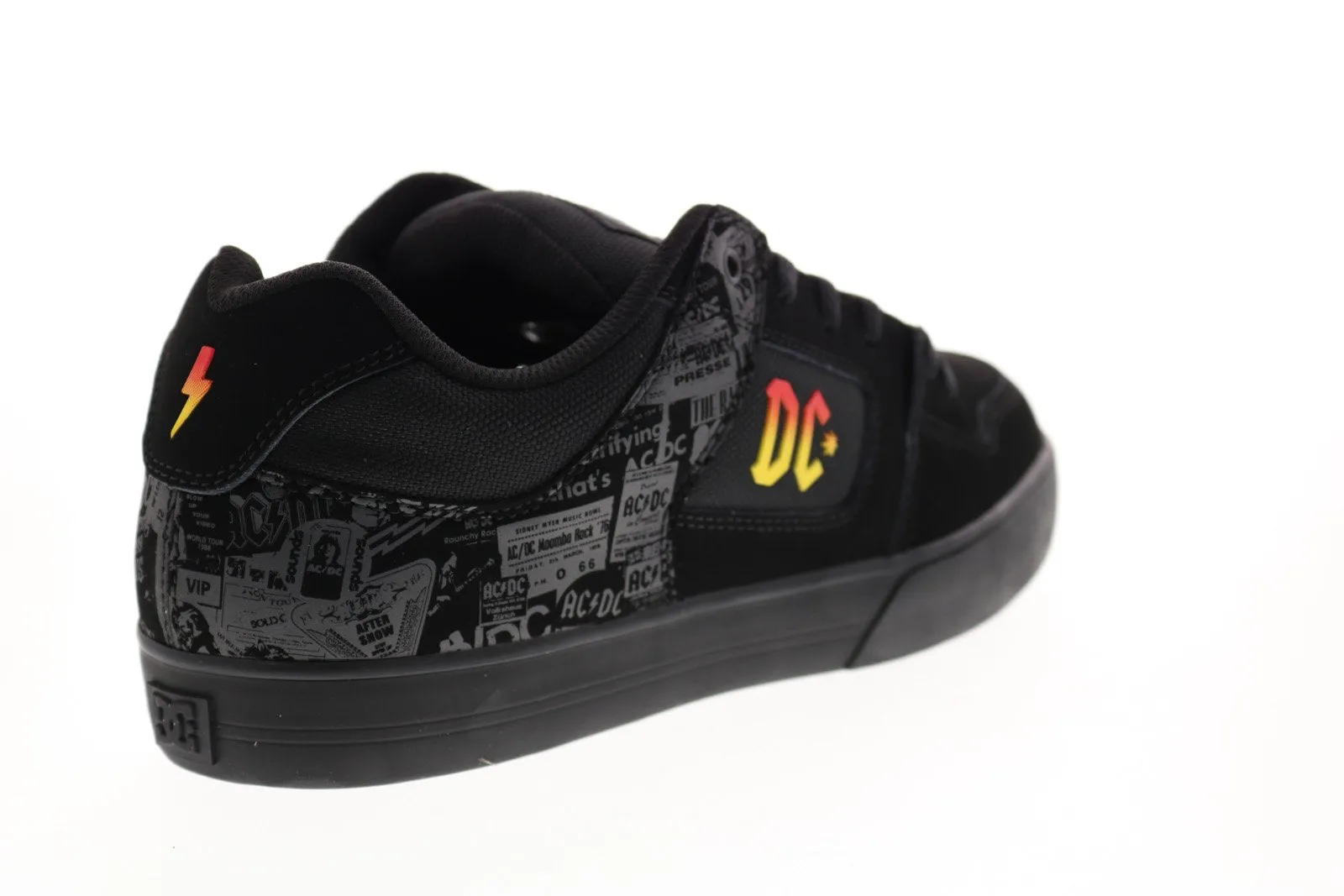 DC Pure x ACDC ADYS400065 Men's Black Collaboration & Limited Sneakers Shoes: Search Engine Optimized Result