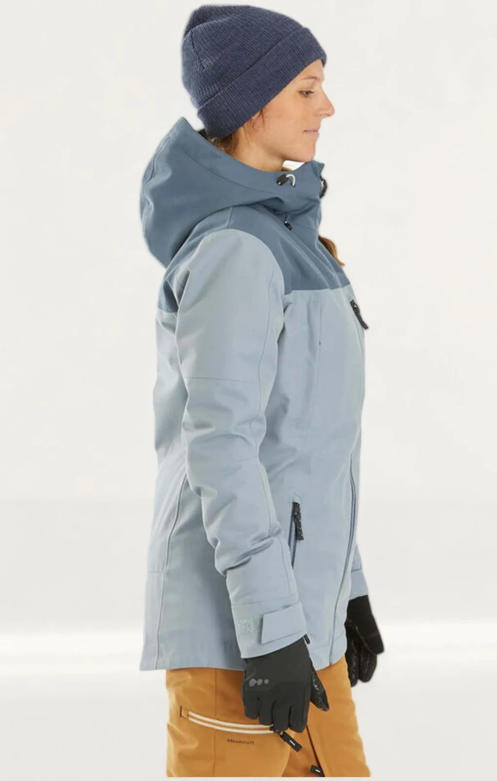 Decathlon Women's Snowboard & Ski Jacket in Grey