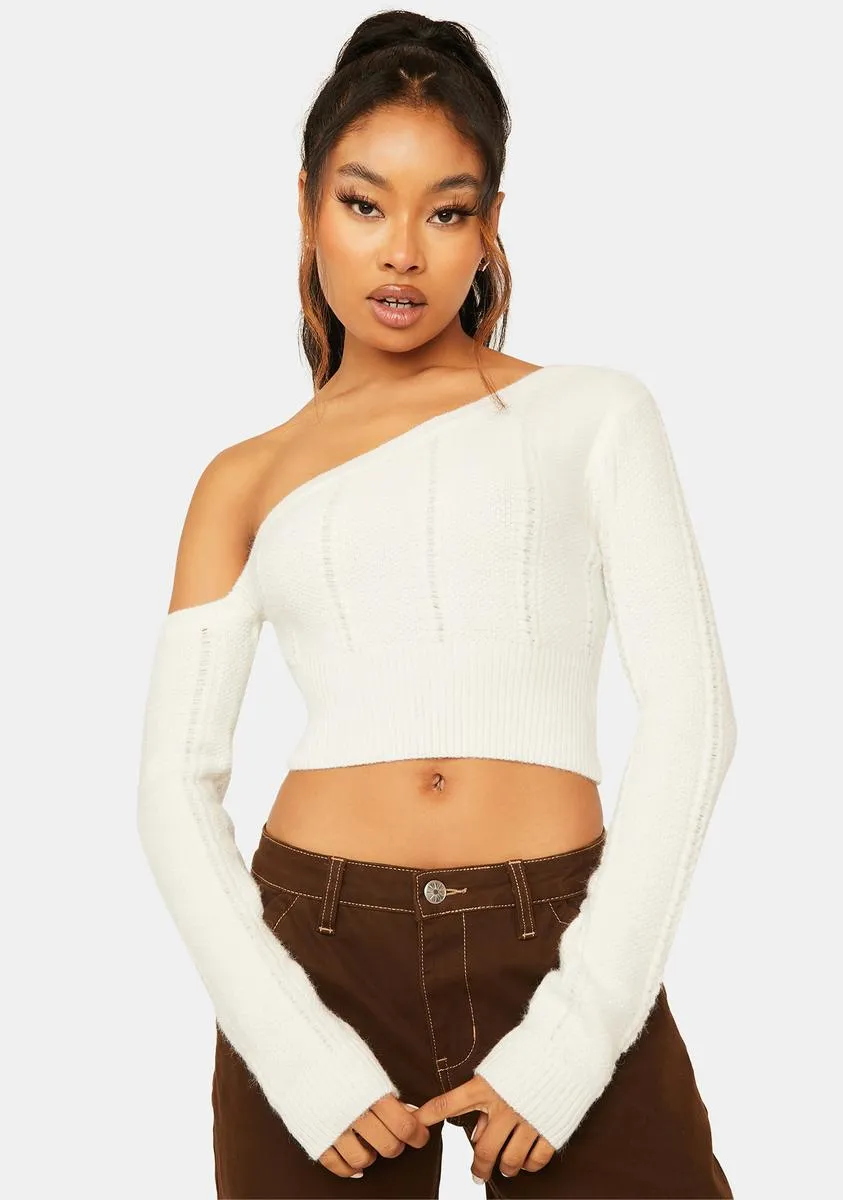 Drive You Wild Cropped Sweater